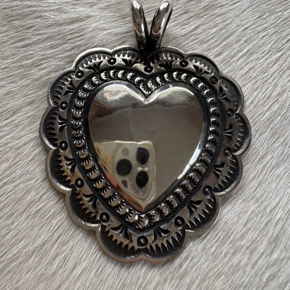 Jewelry - Sunshine Reeves Sterling Silver Heart Pendant